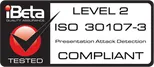 iBeta Level 2 presentation attack detection · ISO/IEC 30107-3